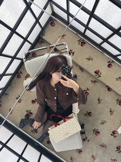 Classic Tweed Short Jacket