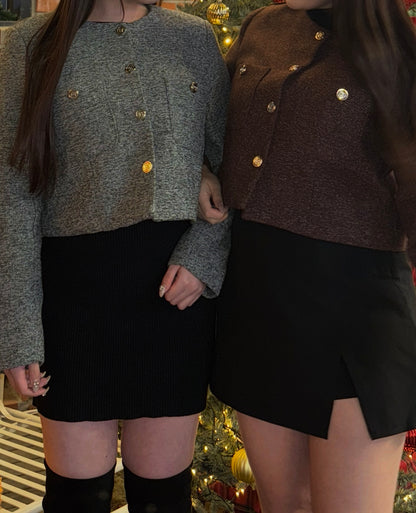 Classic Tweed Short Jacket