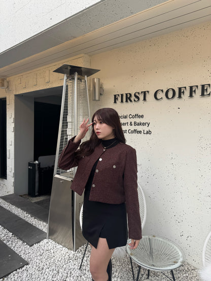 Classic Tweed Short Jacket