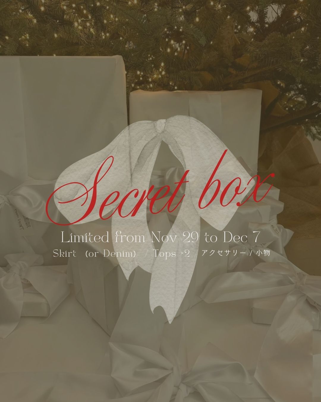 *.✦MEJUNA Secret Box✦.*